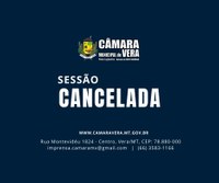 21/02/2022 19:26:00 3ª Sessão é Cancelada