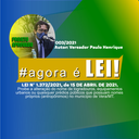 Agora é LEI!