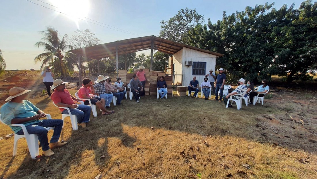 Agricultores recebem caixas de abelha para ingressar ou aumentar a produção de mel