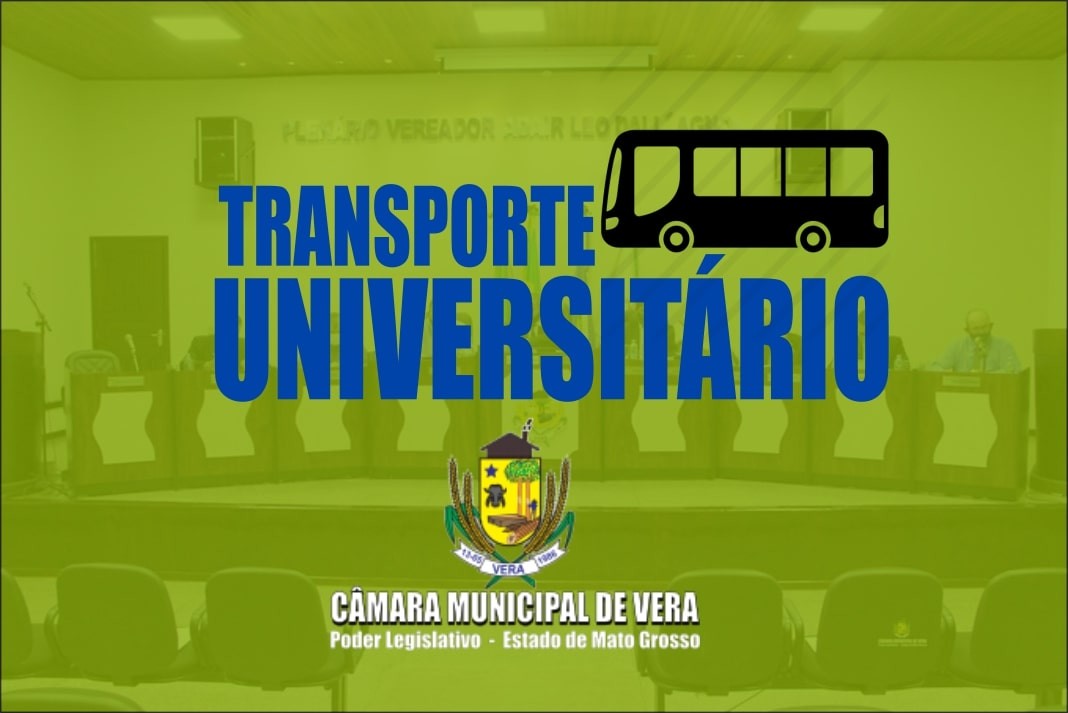 Câmara e Prefeitura continuarão repassando recursos para transporte de acadêmicos