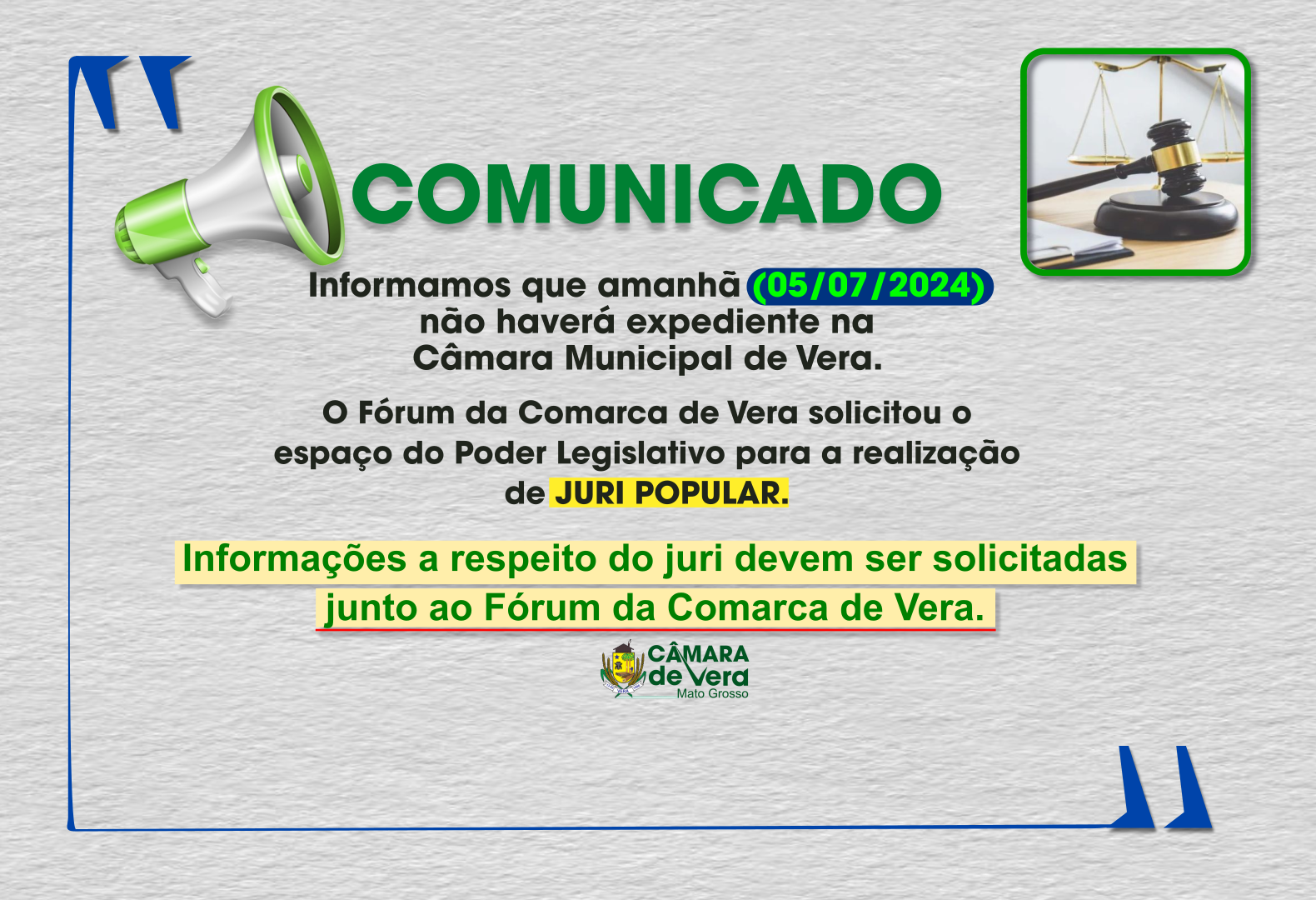 COMUNICADO