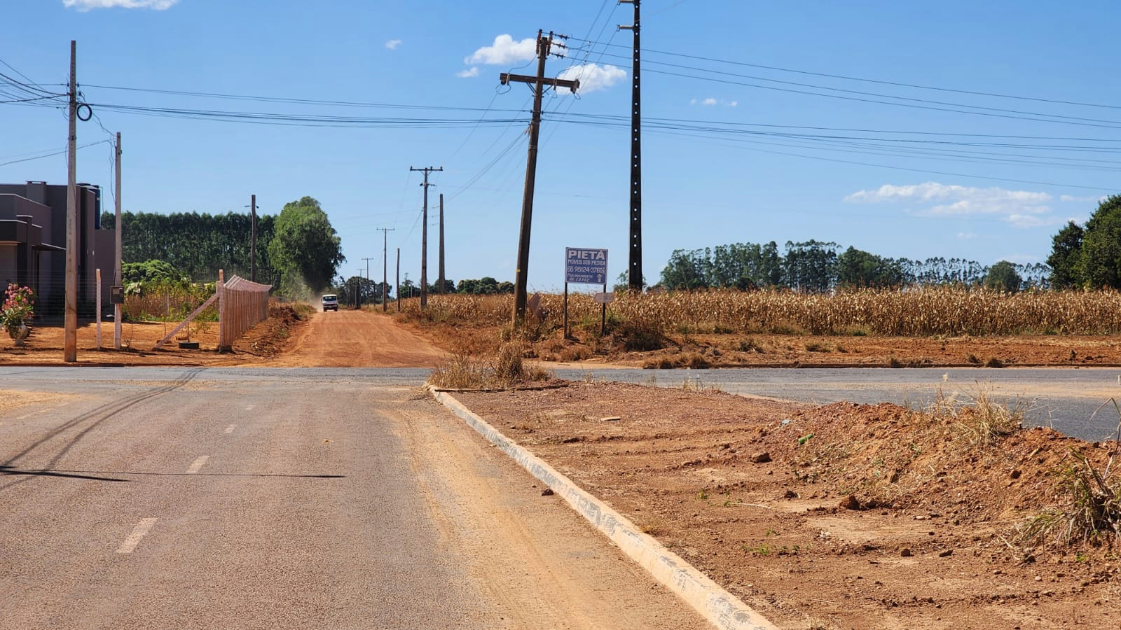 INDICAÇÃO - Dar continuidade na Avenida La Paz até o final do "Castanha"