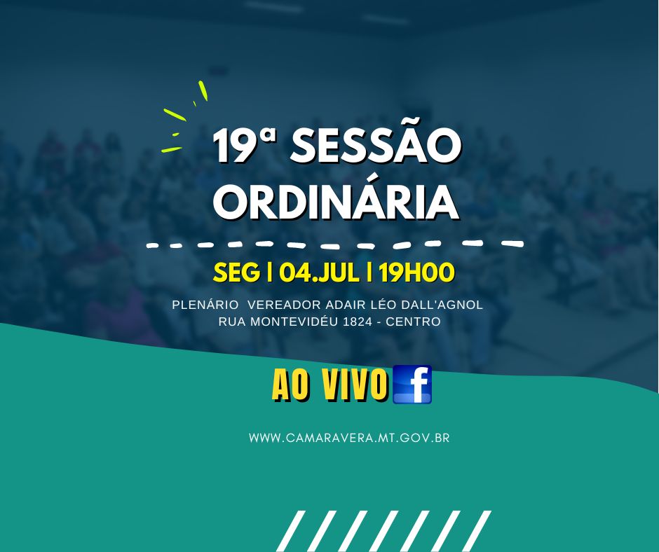 Não há matérias para a Sessão desta segunda-feira (04)