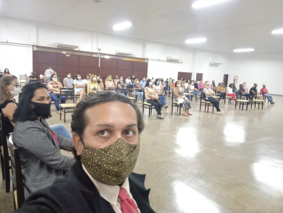 Paulo Henrique representa o Legislativo em palestra sobre Ensino Híbrido