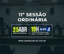 Pauta da 11ª Sessão Ordinária de 2022