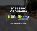 Pauta da 9ª Sessão Ordinária de 2022