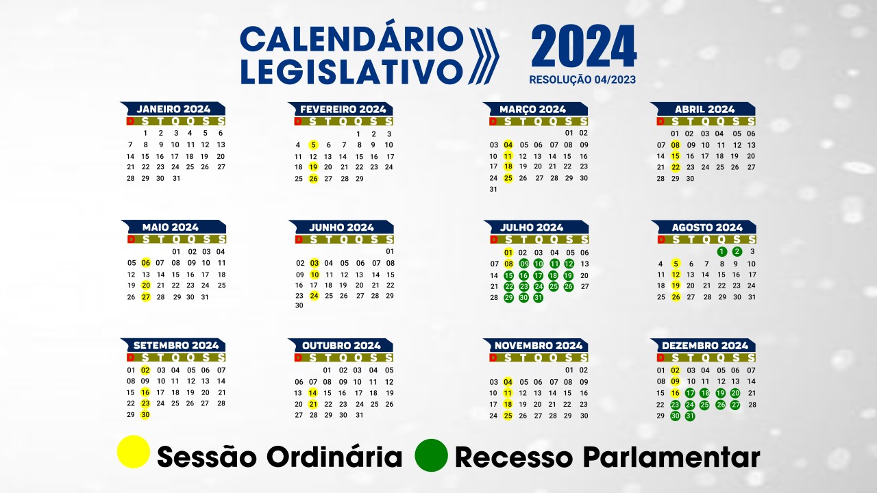 Você já pode se programar para acompanhar as Sessões Ordinárias da Câmara